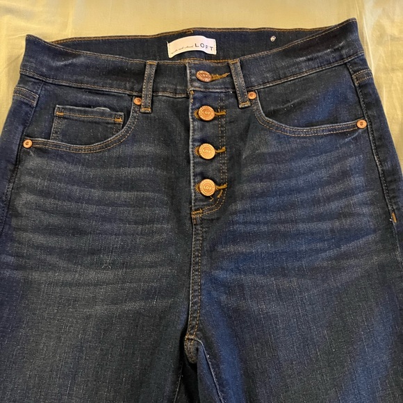 Loft flare crop jeans new without tag - Picture 1 of 3